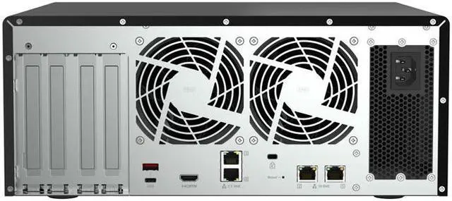 Alt view image 5 of 5 - QNAP TS-h1277AFX-R7-32G 12-bay Desktop All-Flash NAS Network Server