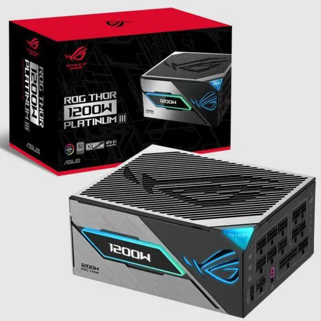 Alt view image 2 of 2 - ASUS ROG THOR III 1200W  Power Supply.---International Version No Warranty