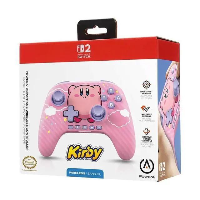 Alt view image 2 of 6 - PowerA Official Nintendo Licensed Switch 2 Wireless Game Controller Expansion Kirby(Shipped from Taiwan)