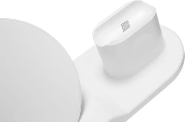 Alt view image 4 of 7 - Stimula Lifestyle 3 in 1 Wireless Smartphone, Ultra Fast Compatible with Apple Watch Airpods & Airpods Pro, iPhone 11 12 13 Samsung Charger Stand 10W - Black White