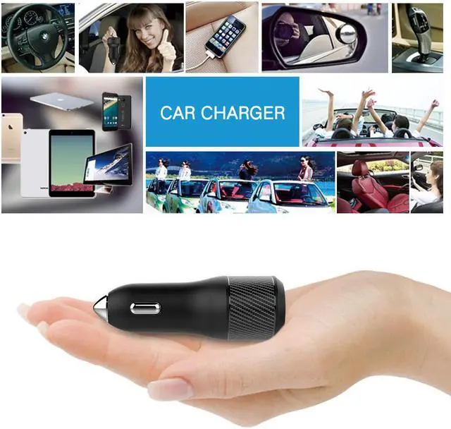 Alt view image 5 of 7 - Stimula Lifestyle 108W 2 Port USB-C & QC 3.0 USB Compatible with MacBook Pro iPad Pro iPhones PC Quick Charge Cigarette Car Lighter Charger Power Adapter Inverter