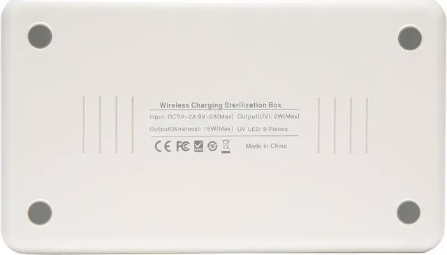 Alt view image 6 of 7 - Stimula Lifestyle Disinfector 99.9% UV Sanitizer Wireless Charger Aromatherapy, Watch, Compatible with AirPods, Iphone, Samsung, Mask Box
