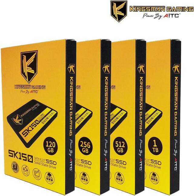 Alt view image 6 of 6 - AITC KINGSMAN SK150 2.5" 1TB Performance Boost SATA III 3D NAND Internal Solid State Drive (SSD)