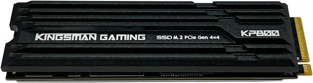 Alt view image 5 of 6 - KINGSMAN KP800 M.2 NVMe PCIe Gen4x 4 2280 2TB Internal Solid-State Drive (SSD) / DRAM included / Works with PC and PS5 / R/W Up to 7,500/6,500 MB/s / 5-year limited warranty