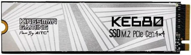 Main image of KINGSMAN KE680 M.2 2280 NVMe PCIe Gen4x 4 2TB Internal Solid-State Drive (SSD) / Works with PC and PS5 / R/W Up to 7,400/6,600 MB/s