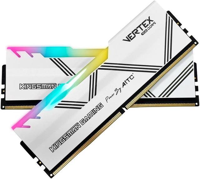 AITC KINGSMAN VERTEX RGB Series DDR5 32GB (2 x 16GB) 288-Pin PC RAM 7200  (PC5 57600) Desktop Memory Model XMP