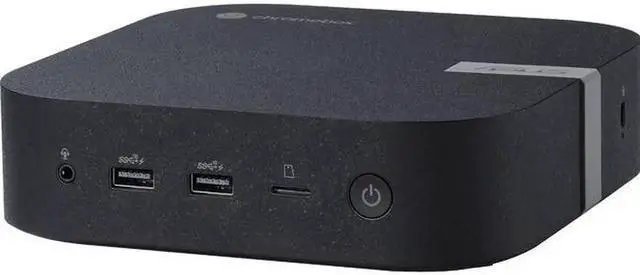 Alt view image 2 of 7 - Asus Chromebox 5 CHROMEBOX5-S7057UNENT Chromebox - Intel Core i7 12th Gen i7-1260P 2.10 GHz - 16 GB RAM DDR4 SDRAM - 256 GB M.2 PCI Express 4.0 SSD - Mini PC - Eco Black - Intel Chip - ChromeOS - Inte