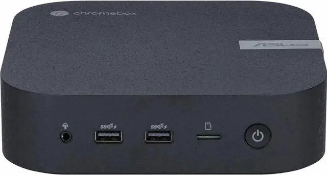 Alt view image 4 of 7 - Asus Chromebox 5 CHROMEBOX5-S7057UNENT Chromebox - Intel Core i7 12th Gen i7-1260P 2.10 GHz - 16 GB RAM DDR4 SDRAM - 256 GB M.2 PCI Express 4.0 SSD - Mini PC - Eco Black - Intel Chip - ChromeOS - Inte