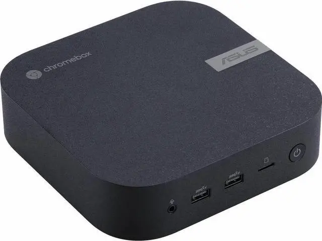 Alt view image 6 of 7 - Asus Chromebox 5 CHROMEBOX5-S7057UNENT Chromebox - Intel Core i7 12th Gen i7-1260P 2.10 GHz - 16 GB RAM DDR4 SDRAM - 256 GB M.2 PCI Express 4.0 SSD - Mini PC - Eco Black - Intel Chip - ChromeOS - Inte