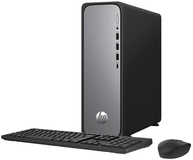 Main image of HP Desktop PC OmniDesk Slim S03-0059 Intel Core i5-14400 16GB DDR5 512GB PCIe SSD Intel UHD Graphics 730 Windows 11 Home