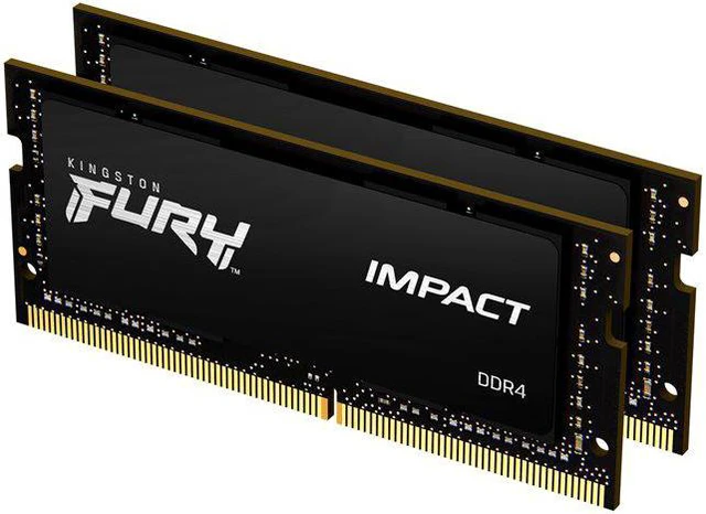 Alt view image 6 of 7 - 64GB Kingston Technology Fury Impact 2933MHz DDR4 SO-DIMM Dual Memory Kit (2 x 32GB)
