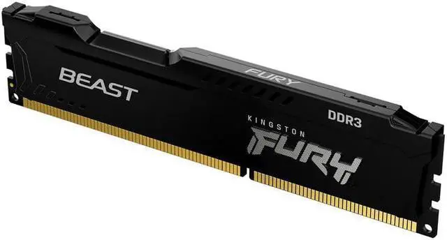 Alt view image 7 of 8 - 8GB Kingston Technology FURY Beast 1866MHz DDR3 Memory Module (1 x 8GB) - Black