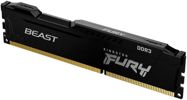 Alt view image 7 of 7 - 4GB Kingston Technology FURY Beast 1866MHz DDR3 Memory Module (1 x 4GB) - Black