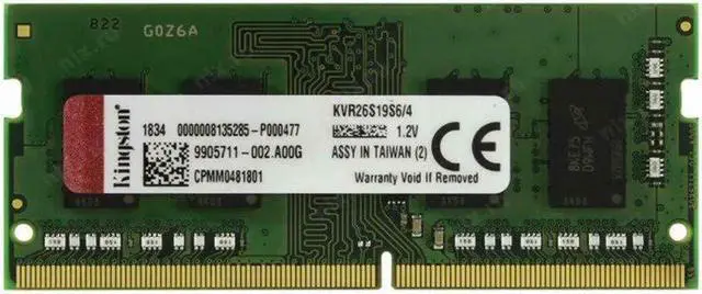 Alt view image 4 of 4 - Synology 32GB DDR4 SDRAM Memory Module - 32 GB DDR4 SDRAM - ECC - Registered - 288-pin - DIMM