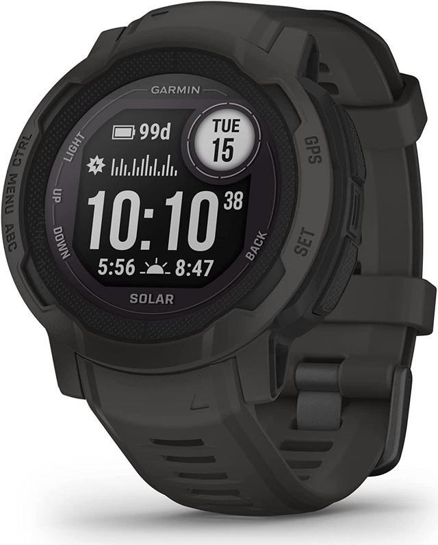 Alt view image 9 of 10 - Garmin Instinct 2 Solar, Graphite | Smart Watch 010-02627-10