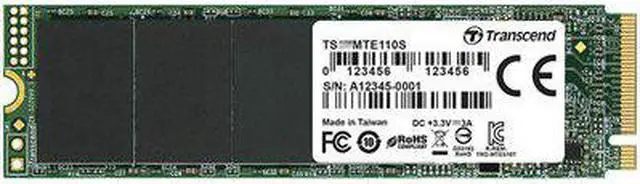 Alt view image 8 of 13 - transcend 256gb nvme pcie gen3 x4 mte110s m.2 ssd solid state drive ts256gmte110s