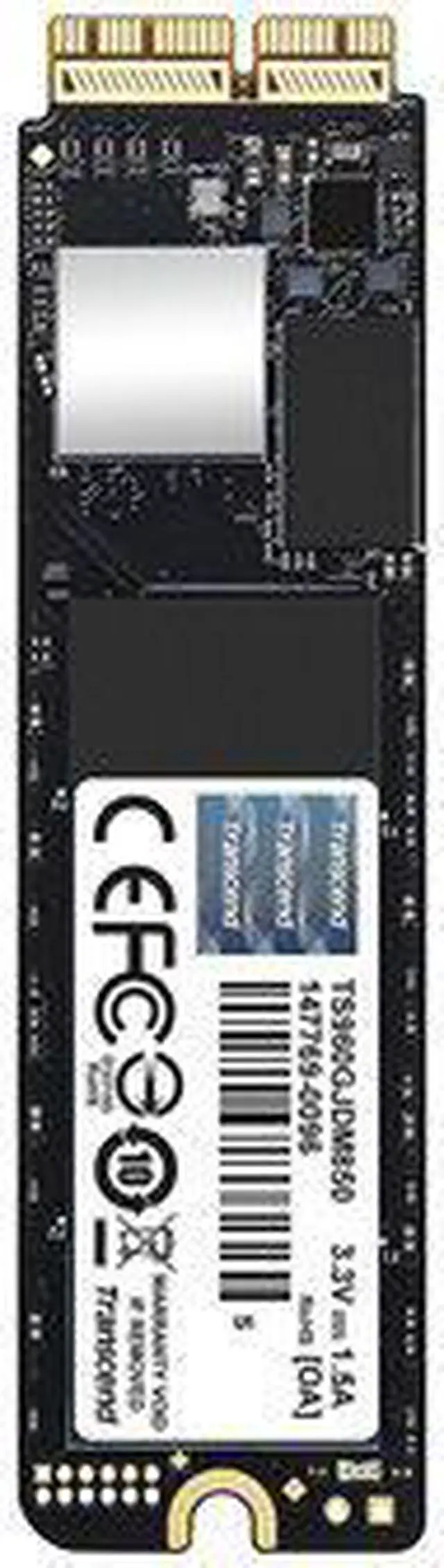 Alt view image 8 of 11 - Transcend JetDrive 850 960 GB Internal Solid State Drive - PCI Express