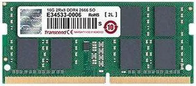 Alt view image 2 of 2 - 8GB DDR4 2666 SO-DIMM 1RX8 1GX8 CL19