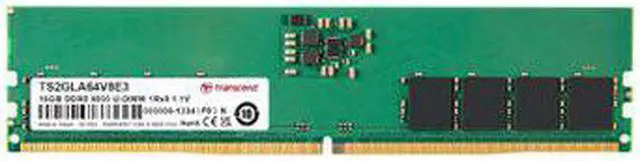 Main image of Transcend 32GB DDR5 4800 U-DIMM 2Rx8 2Gx8 CL40 1.1V
