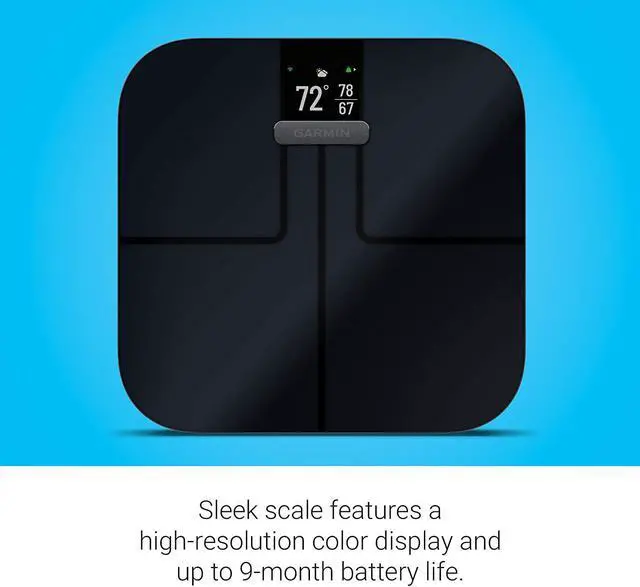 Alt view image 6 of 14 - Garmin Index S2 Smart Scale with WI-FI Connectivity
