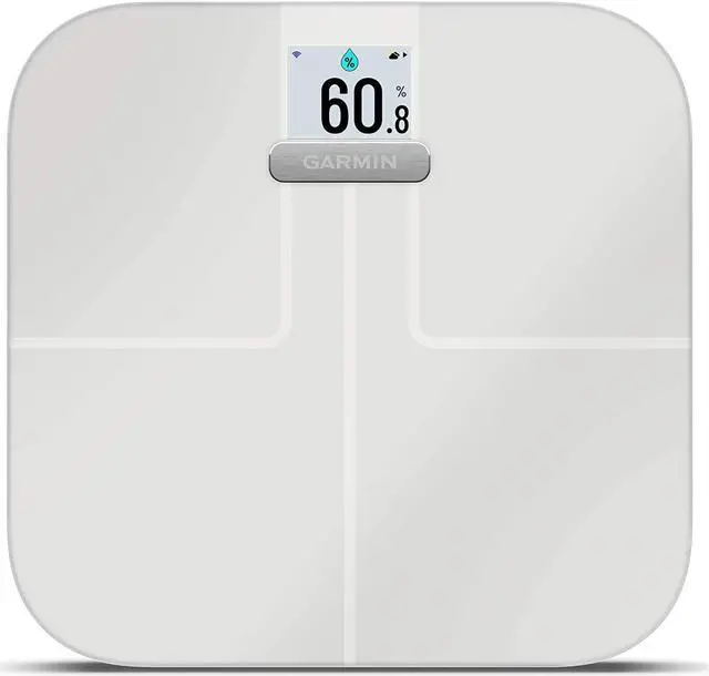 Alt view image 4 of 10 - garmin index s2, smart scale with wireless connectivity, measure body fat, muscle, bone mass, body water% and more, white (010-02294-03)