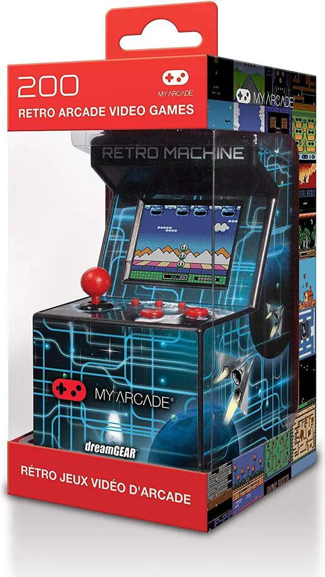 Alt view image 9 of 11 - DREAMGEAR DG-DGUN-2577 MY ARCADE RETRO MACHINE W/200 GAMES
