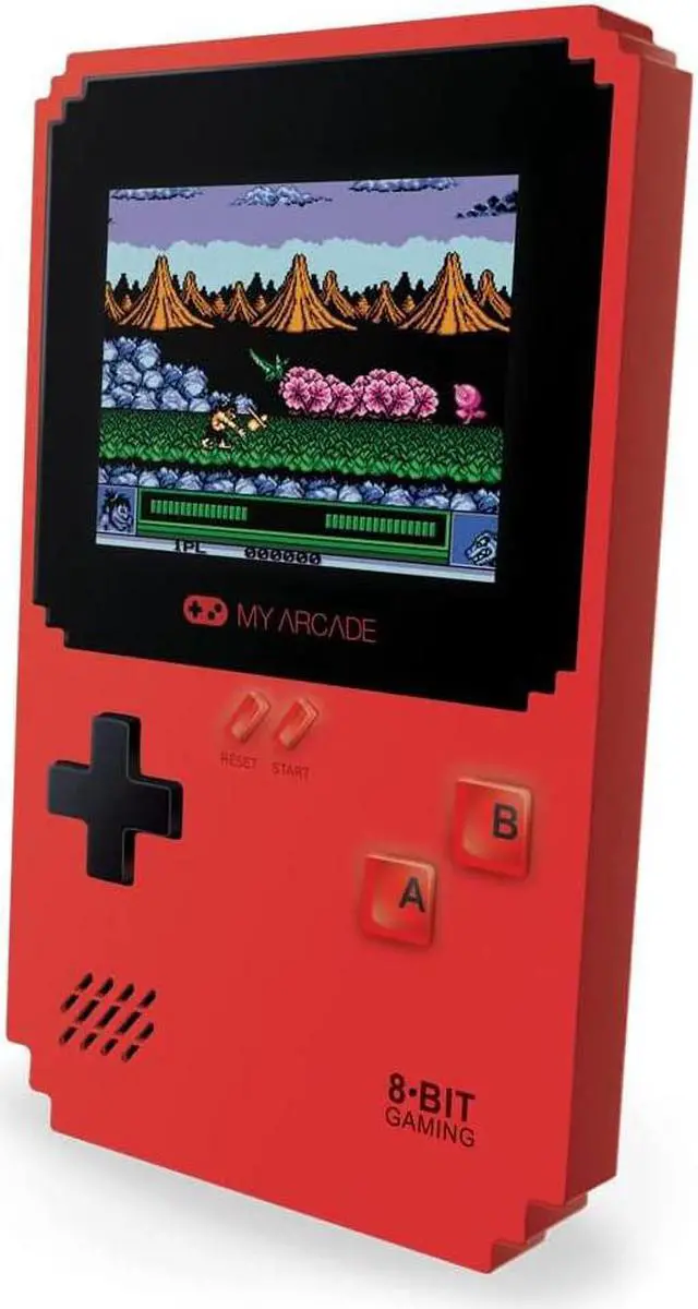Alt view image 14 of 15 - MY ARCADE Pixel Classic Portable Handheld 300 Built-in Video Games w/ Data East Hits: Bad Dudes, Cavman Ninja, BurgerTime, and Many More