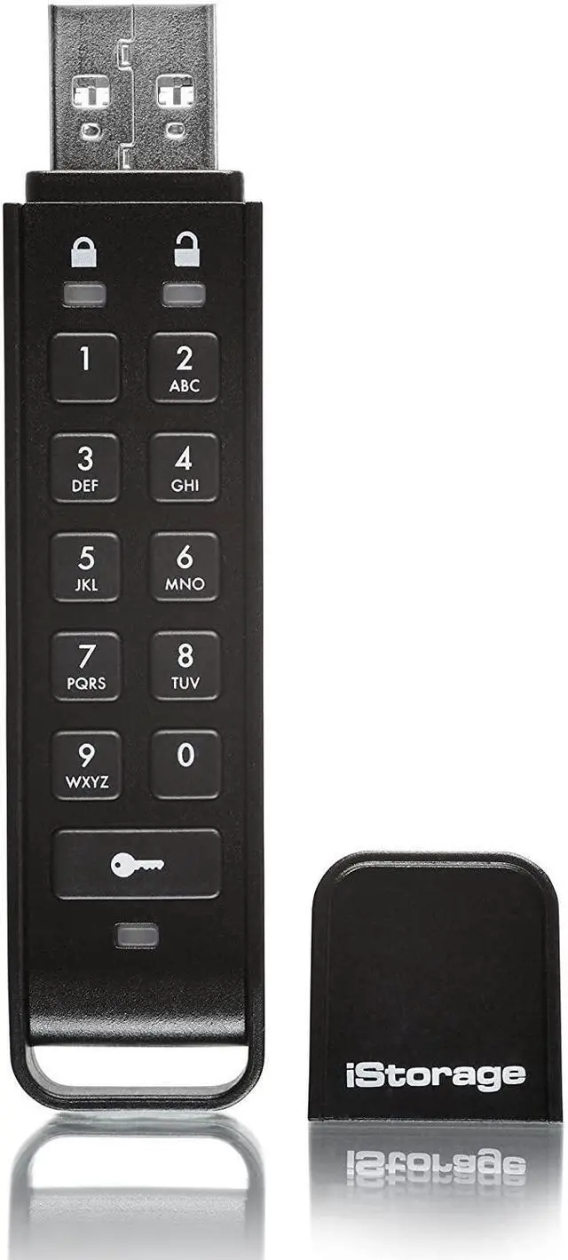 Alt view image 8 of 15 - iStorage datAshur Personal2 32GB Hardware Encrypted USB 3.0 Flash Drive AES-XTS 256-bit (IS-FL-DAP3-B-32)