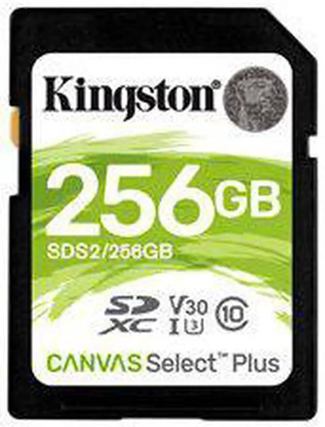 Alt view image 4 of 4 - Kingston 256 GB SDXC Class 10 Flash Memory Card SDS2 Memory