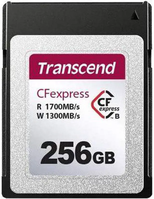 Alt view image 6 of 6 - 256GB Transcend CFexpress 820 Type B Memory Card 1700MB/s Read 1300MB/sec Write