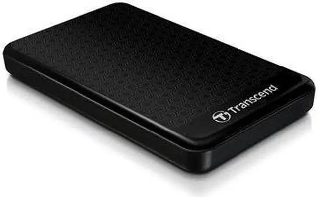 Alt view image 7 of 12 - Transcend StoreJet 25A3 2 TB Portable Hard Drive - 2.5" External - SATA - Black
