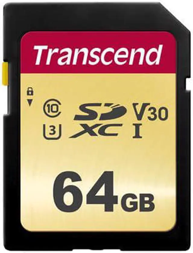 Alt view image 7 of 7 - Transcend TS64GSDC500S 64GB UHS-I U3 SD Memory Card MLC