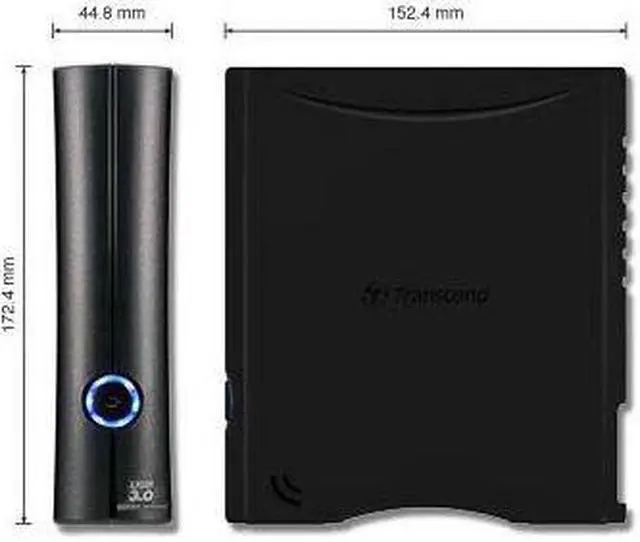 Alt view image 8 of 8 - Transcend StoreJet 35T3 4 TB 3.5" External Hard Drive