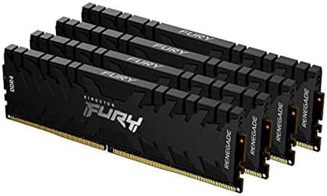 Alt view image 8 of 8 - 128GB Kingston Renegade 2666MHz DDR4 Quad Memory Kit (4 x 32GB)