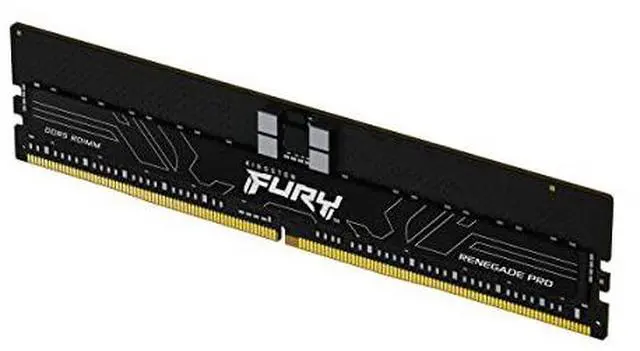 Main image of Kingston FURY Renegade Pro 128GB (8 x 16GB) DDR5 SDRAM Memory Kit - For Desktop PC, Workstation - 128 GB (8 x 16GB) - DDR5-4800/PC5-38400R DDR5 SDRAM - 4800 MHz - CL36 - 1.10 V - ECC- KF548R36RBK8-128