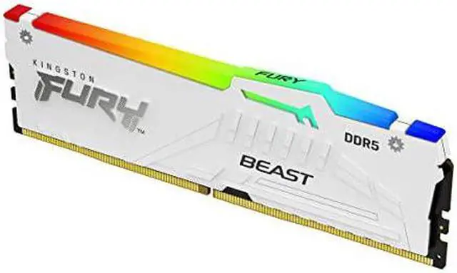 Main image of Kingston 32GB 5600MT/s DDR5 CL36 DIMM FURY Beast White RGB EXPO