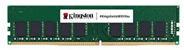 Alt view image 3 of 3 - Kingston 32GB DDR4 SDRAM Memory Module - For Rack Server - 32 GB - DDR4-2666/PC4-21333 DDR4 SDRAM - 2666 MHz Dual-rank Memory - CL19 - 1.20 V - ECC - Unbuffered - 288-pin - DIMM- KTL-TS426E/32G