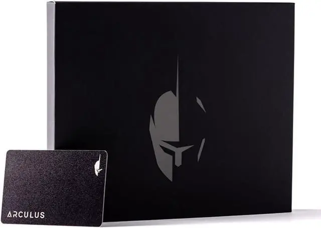 Alt view image 2 of 7 - The Arculus® Card: The More Secure Crypto & NFT Cold Storage Wallet. The Safer Way to Store Bitcoin, Ethereum, NFTs & Many More Coins. Sleek Metal Card
