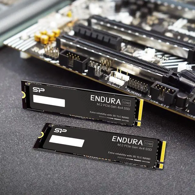 Alt view image 4 of 5 - Silicon Power ED90 1TB TLC PCIe Nvme Gen4x4 M.2 2280 Internal Solid State Drive