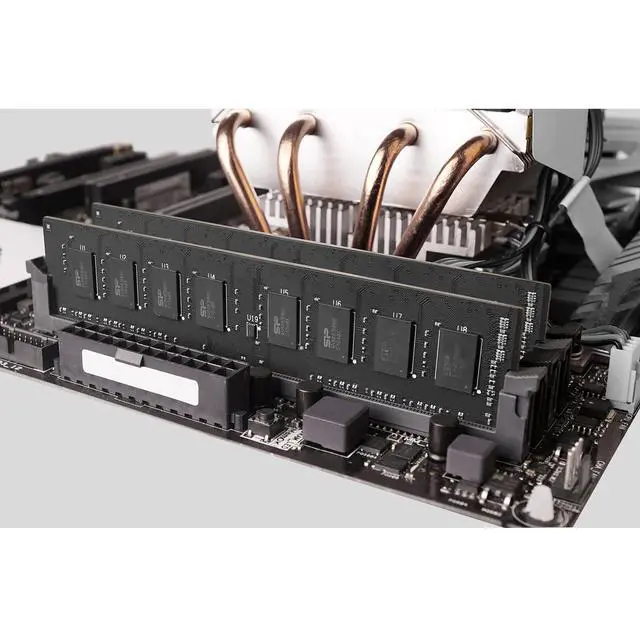 Alt view image 3 of 3 - Silicon Power DDR4 16GB Kit (2x8GB) 3200MHz (PC4-25600) CL22 UDIMM 288-Pin Desktop Computer Memory SP016GBLFU320B22