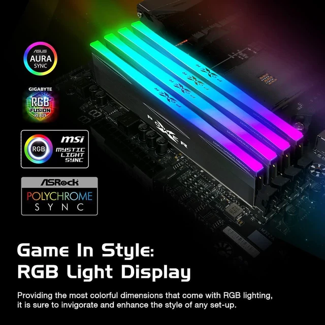 Refurbished: Silicon Power DDR4 32GB (16GBx2) Zenith RGB RAM