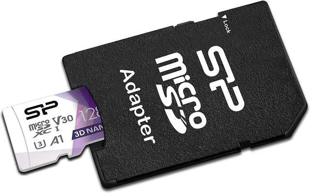 Alt view image 6 of 6 - Silicon Power 2-Pack 128GB Micro SD Card | U3 SDXC | Up to 100MB/s High Speed | Memory Card | for Cams, DJI Pocket and Drones