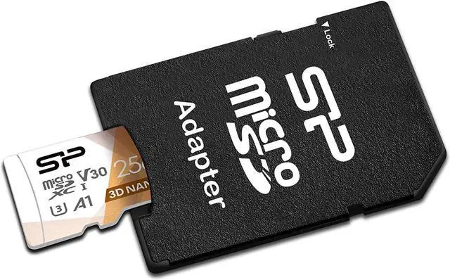 Alt view image 3 of 7 - Silicon Power 2-Pack 256GB Micro SD Card | U3 SDXC | Up to 100MB/s High Speed | Memory Card | for Cams, DJI Pocket and Drones