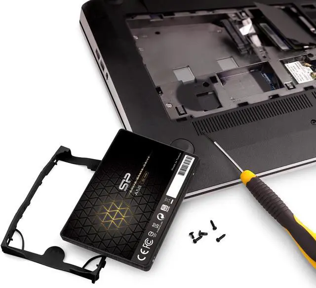 Alt view image 6 of 6 - Silicon Power ACE A58 SLC Cache Performance Boost 2.5" 4TB SATA III 3D NAND Internal SSD (SU004TBSS3A58A25SN)