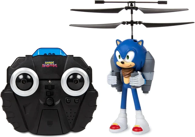 Main image of SEGA Licensed Sonic Boom Jetpack 2CH IR RC Flying Figure