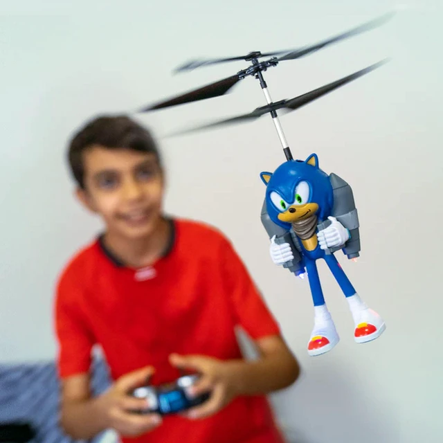 Alt view image 2 of 6 - SEGA Licensed Sonic Boom Jetpack 2CH IR RC Flying Figure