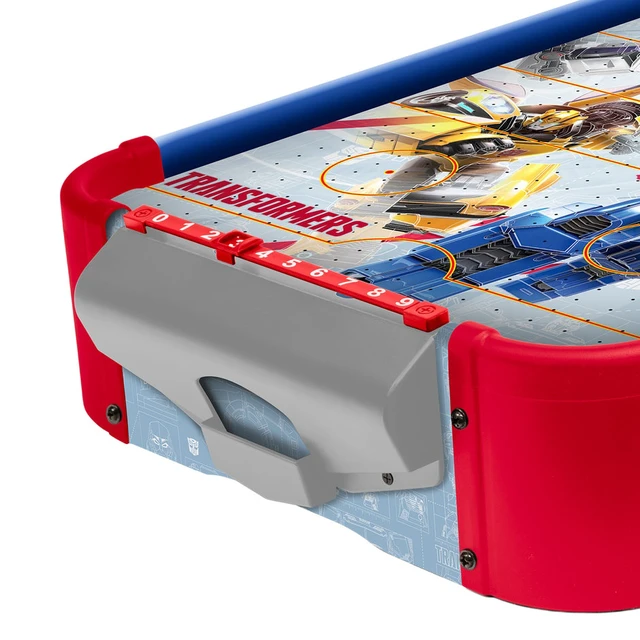 Alt view image 5 of 7 - Transformers Wooden Electronic Air Hockey Table