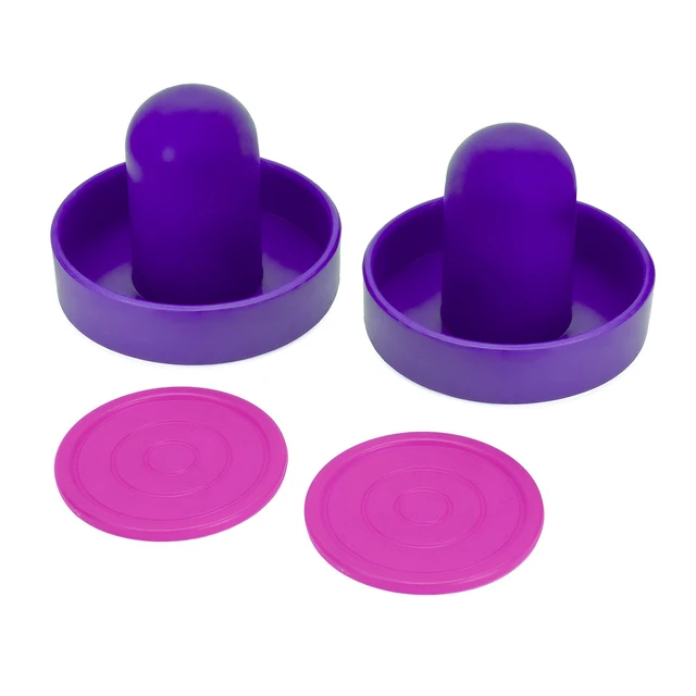 Alt view image 6 of 7 - Disney Princess Wooden Electronic Air Hockey Table