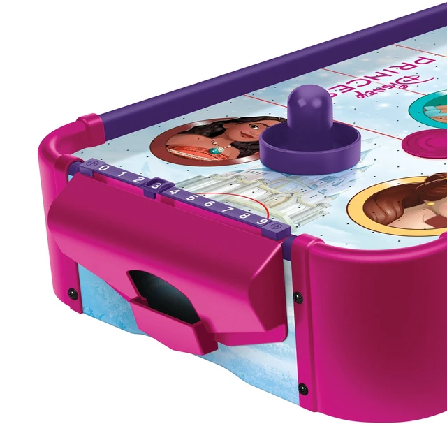 Alt view image 4 of 7 - Disney Princess Wooden Electronic Air Hockey Table