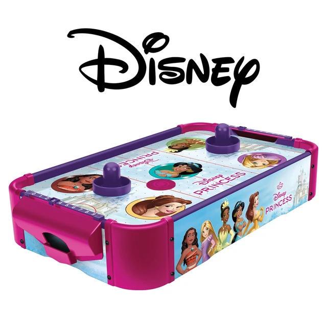 Alt view image 3 of 7 - Disney Princess Wooden Electronic Air Hockey Table